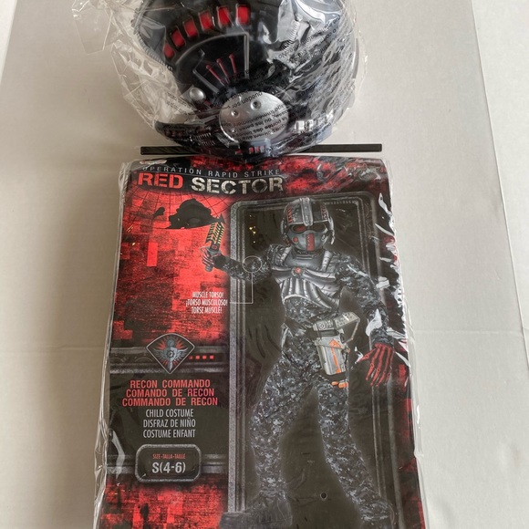 NWT Recon Commando kids costume size Small 4-6 - Picture 8 of 8